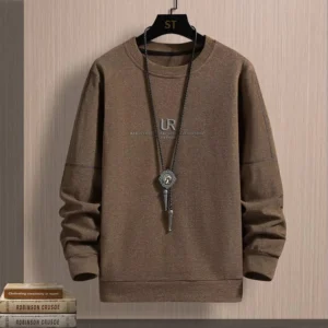 New Double-sided German Cashmere Sweater Men's Korean Winter Casual Bottomed Shirt With Plush Warmth and Clothes Inside